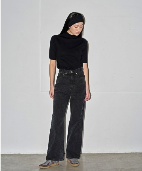 「TODAYFUL」 7分袖ニット FREE バーガンディー レディース_画像8