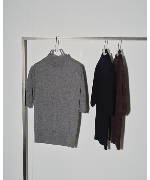 「TODAYFUL」 7分袖ニット FREE バーガンディー レディース_画像9