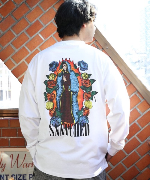 「８(eight)」 長袖Tシャツ LARGE ブラック系その他2 メンズ_画像3