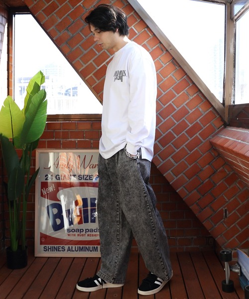 「８(eight)」 長袖Tシャツ LARGE ブラック系その他2 メンズ_画像8