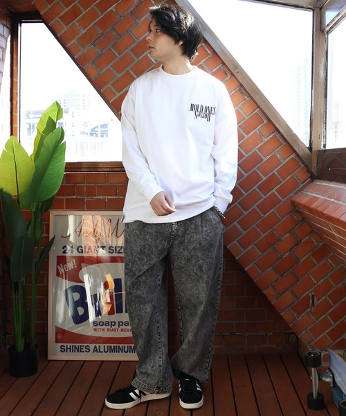 「８(eight)」 長袖Tシャツ LARGE ブラック系その他2 メンズ_画像9