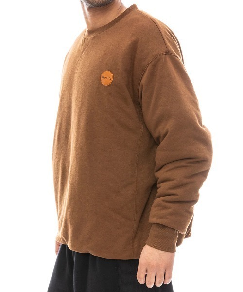 「RVCA」 長袖Tシャツ X-LARGE グレー系その他 メンズ_画像5