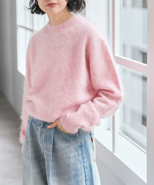 Spick＆Span（スピック アンド スパン） ニット セーター ファー