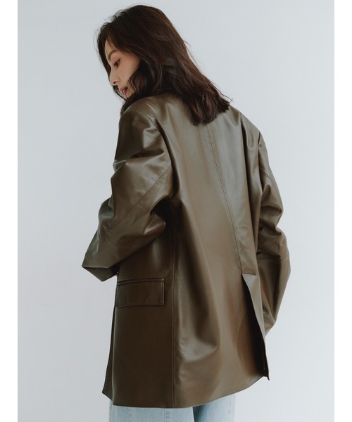 anuans（アニュアンス） ジャケット テーラードジャケット レザー