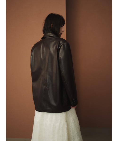 anuans（アニュアンス） ジャケット テーラードジャケット レザー