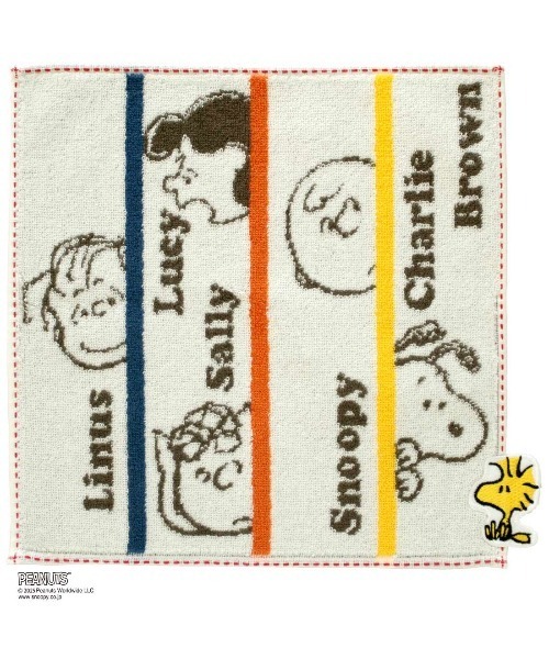 PEANUTS ハンカチ タオルハンカチ 「スヌーピーと仲間たち