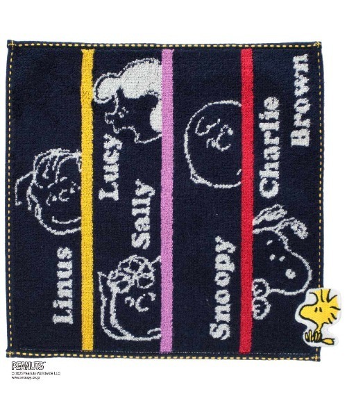 PEANUTS ハンカチ タオルハンカチ 「スヌーピーと仲間たち