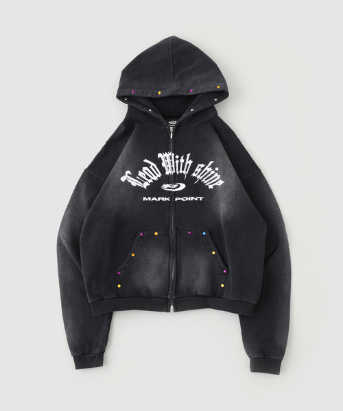 MARK POINT パーカー MARK POINT / マークポイント GSTONE W ZIP 