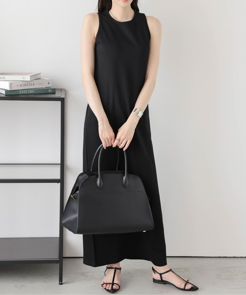 「SUGAR BISKET」 「La-gemme」ノースリーブワンピース SHORT ベージュ レディース_画像2