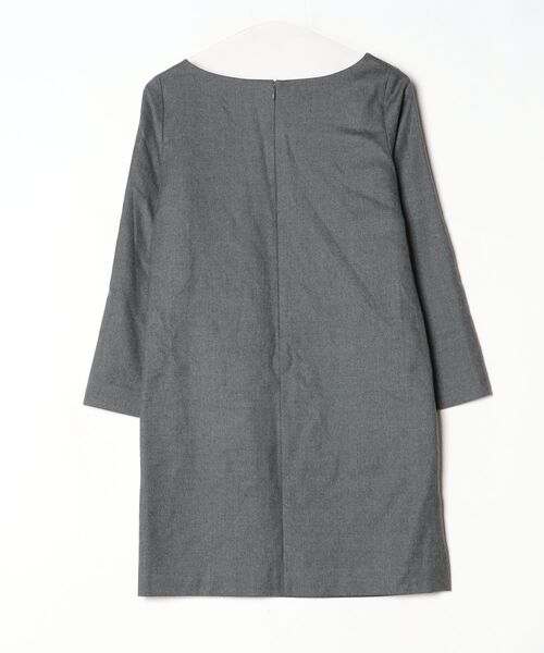 「Merceria Dressterior」 長袖ワンピース 36 グレー レディース_画像2