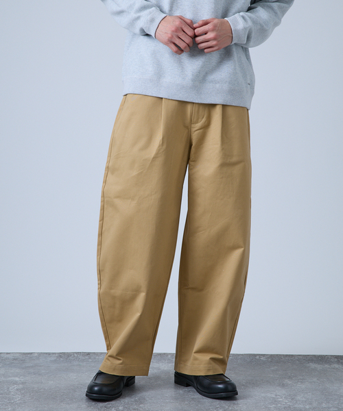 Bakubakuページ B.C STOCK（ベーセーストック） ワイドパンツ スラックス トラッド