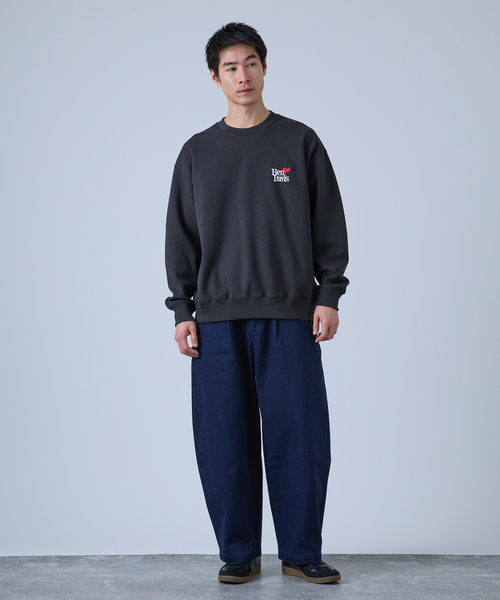 B.C STOCK（ベーセーストック） ワイドパンツ スラックス トラッド