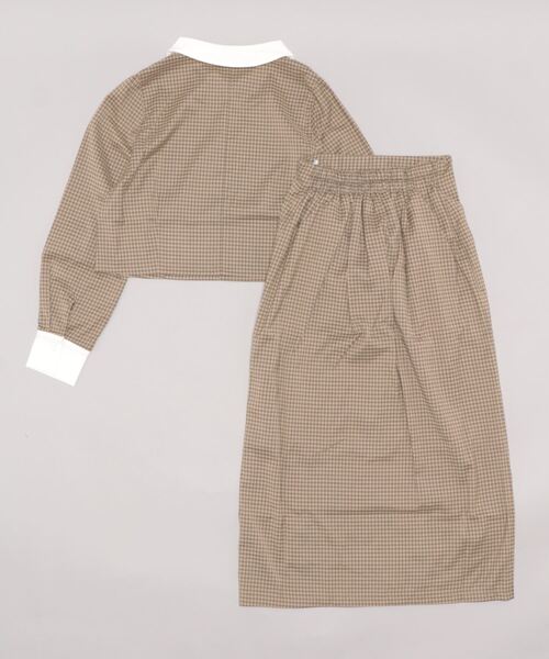 「179/WG」 コンビワンピース MEDIUM グレー レディース_画像2