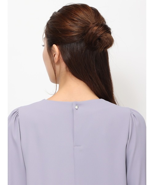 「MISCH MASCH」 長袖ブラウス フリ- ブルー レディース_画像5