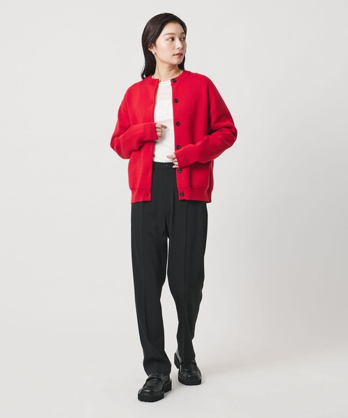 【MARW UNITED ARROWS】 クルーネック ニット カーディガン MARW UNITED ARROWS（マルゥ ユナイテッドアローズ） カーディガン