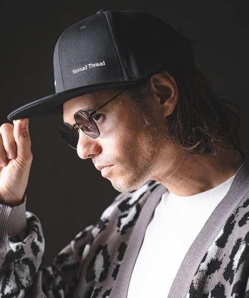 GLIMCLAP キャップ 帽子 mko13364-Embroidered Design Flat Cap ベース