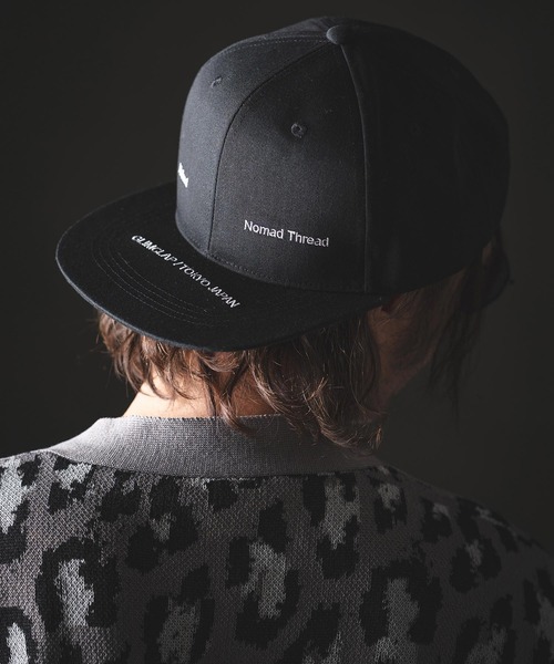 GLIMCLAP キャップ 帽子 mko13364-Embroidered Design Flat Cap ベース