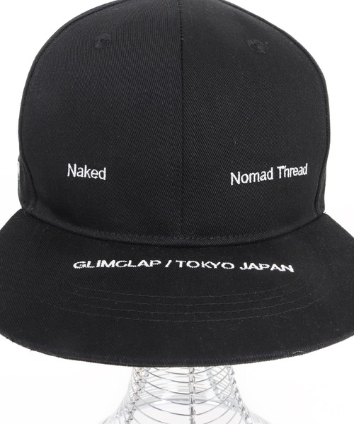 GLIMCLAP キャップ 帽子 mko13364-Embroidered Design Flat Cap ベース