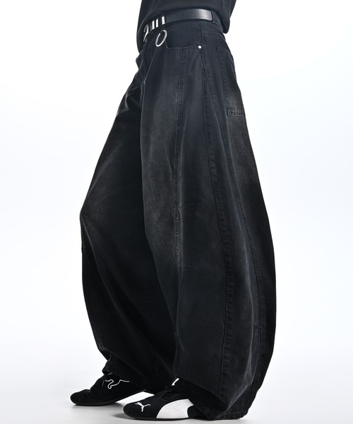 ADRER（アドラー） ワイドパンツ ジーンズ Super Wide Balloon Pants 