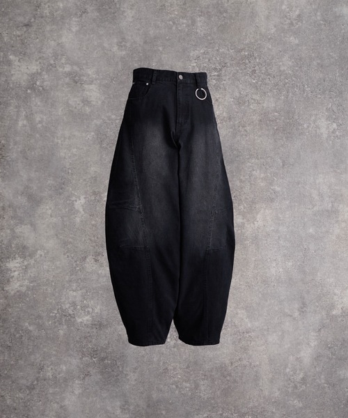 ADRER（アドラー） ワイドパンツ ジーンズ Super Wide Balloon Pants 