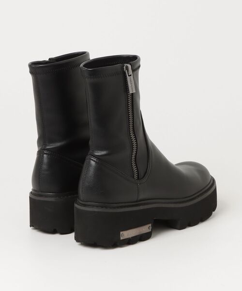 「CHARLES & KEITH」 ショートブーツ 23cm ブラック レディース_画像2