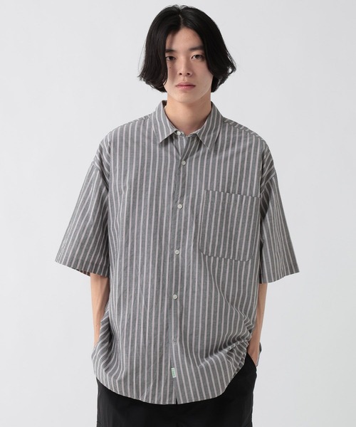 George's シャツ 半袖 マルチストライプシャツ メンズ レディース