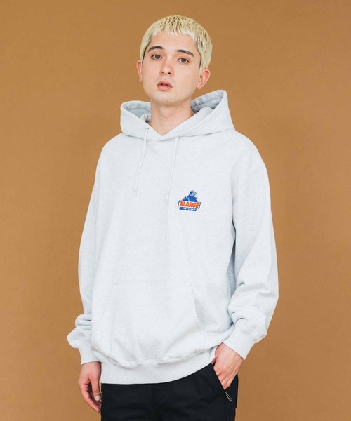 XLARGE」 プルオーバーパーカー X-LARGE ホワイト メンズ ホワイト（白 