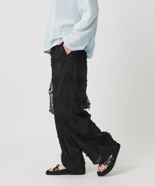 BEAUTY＆YOUTH UNITED ARROWS パンツ セルロースナイロン エンブロイ