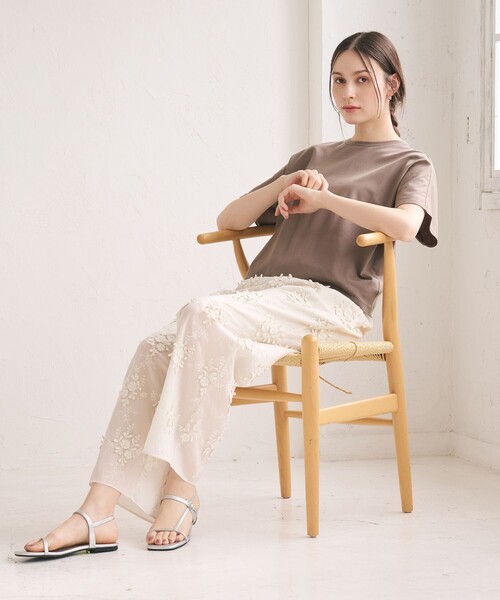 BEAUTY＆YOUTH UNITED ARROWS パンツ セルロースナイロン エンブロイ