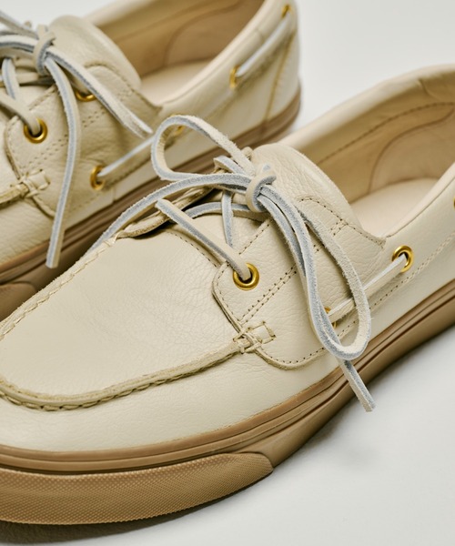 VANS（ヴァンズ） スニーカー 2-EYELET BOAT SHOE VN000Z11TAN メンズ