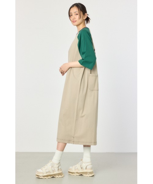 「RODEO CROWNS WIDE BOWL」 7分袖ワンピース FREE ブラック レディース_画像9