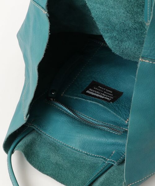 「GIANNI CHIARINI」 トートバッグ - グリーン レディース_画像4