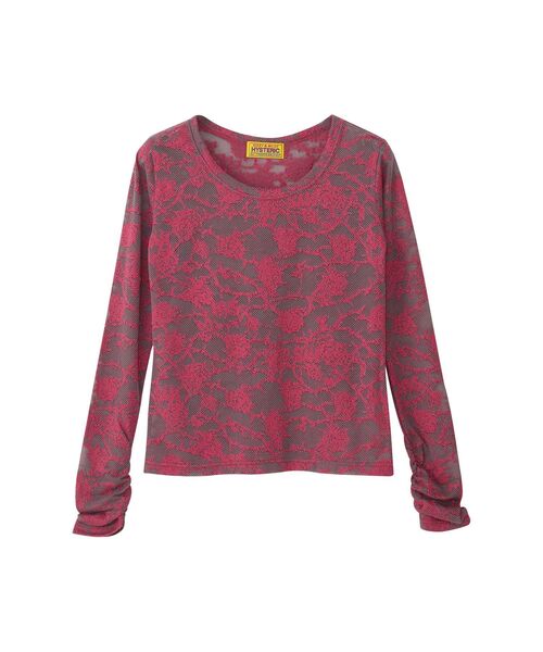 HYSTERIC GLAMOUR（ヒステリックグラマー） tシャツ HYSTERIC ROSE柄