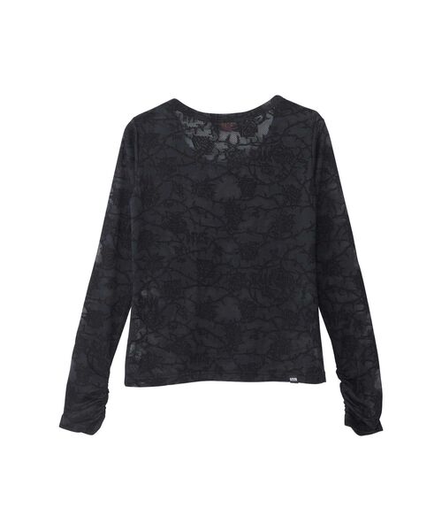 ヒステリックグラマー　ポロシャツ　レディース HYSTERIC GLAMOUR - SHE DEVIL ポロシャツ / ブラック | Tempt