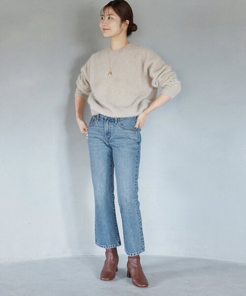 「SLOBE IENA」 「Levi’s」デニムパンツ 25cm ブルー レディースの画像