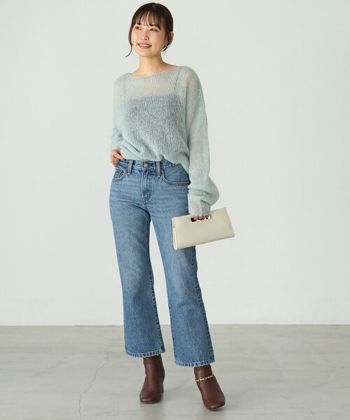 「SLOBE IENA」 「Levi’s」デニムパンツ 25cm ブルー レディースの画像