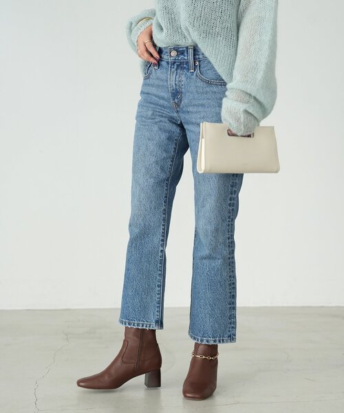 「SLOBE IENA」 「Levi’s」デニムパンツ 25cm ブルー レディースの画像