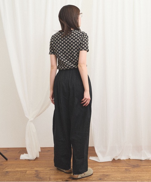 ワイドパンツ パンツ commm pants レディースの画像
