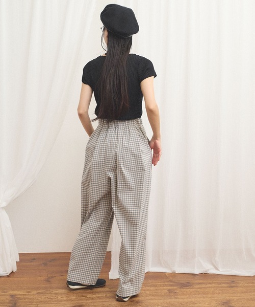 ワイドパンツ パンツ commm pants レディースの画像