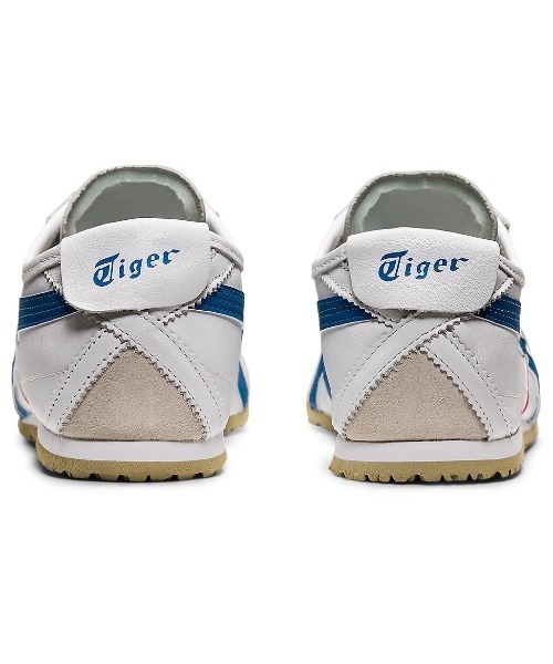「Onitsuka Tiger」 ローカットスニーカー 24.5 ブラック×ホワイト レディースの画像