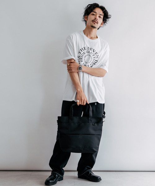 「DEVICE」 「l.r.m」2WAYバッグ FREE ブラック メンズ_画像9