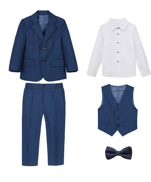 「DAY CLOSET」 「KIDS」セットアップ 120cm ブルー キッズ_画像5