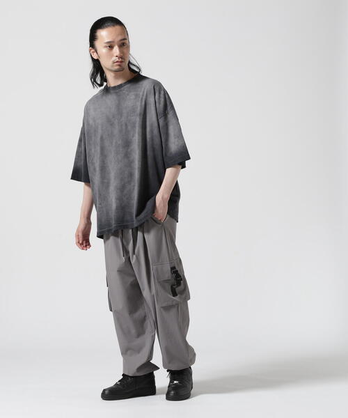 「DANKE SCHON」 カーゴパンツ S ブラック メンズ_画像9
