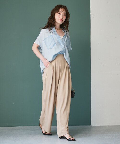 La boutique Bonbon（ラブティックボンボン） ブラウス シャツ 半袖 