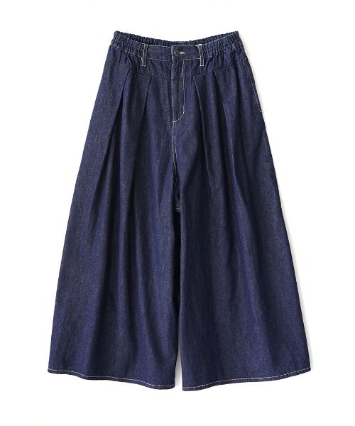 「e-zakkamania stores」 「mililopiulu」デニムパンツ フリー ライトインディゴブルー レディース_画像4