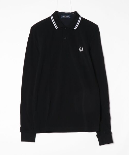 FRED PERRY（フレッドペリー） 長袖ポロシャツ S ブラック系その他