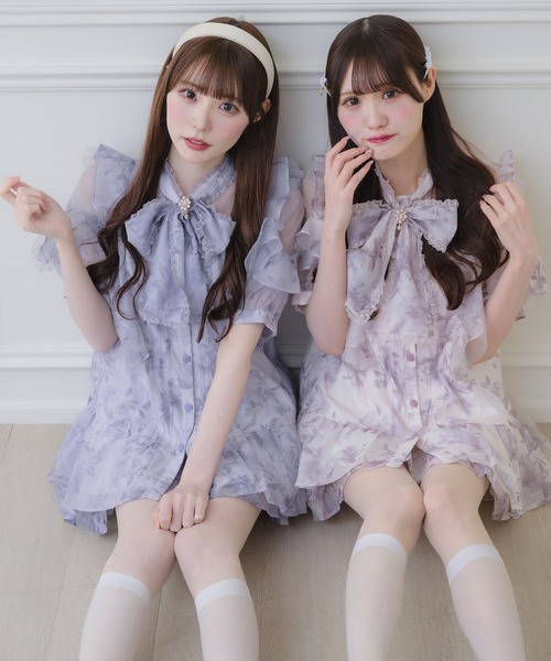 saitasaita0811さま専用 クチュールバイロジータ ブラウス シャツ 半袖 「セットアップ対応