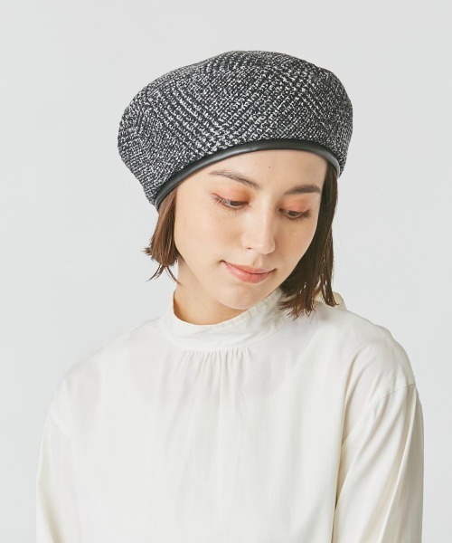 「Chapeau d' O」 ベレー帽 M/57.5cm ブラウン レディース_画像4