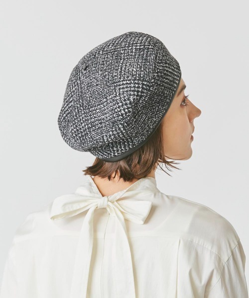 「Chapeau d' O」 ベレー帽 M/57.5cm ブラウン レディース_画像6