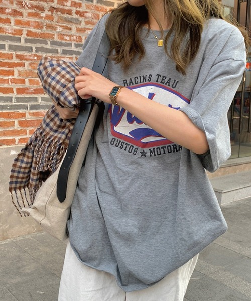 「meJane」 半袖Tシャツ FREE ブラウン レディース_画像5